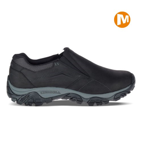 Merrell Moab Adventure Moc Slip-On Schuhe Herren Schwarz [DE-YVHXE]